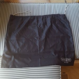 Coach large dust bag